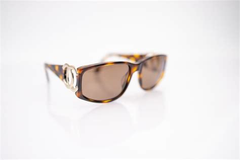 Chanel 02461 91235 vintage Sunglasses Used 